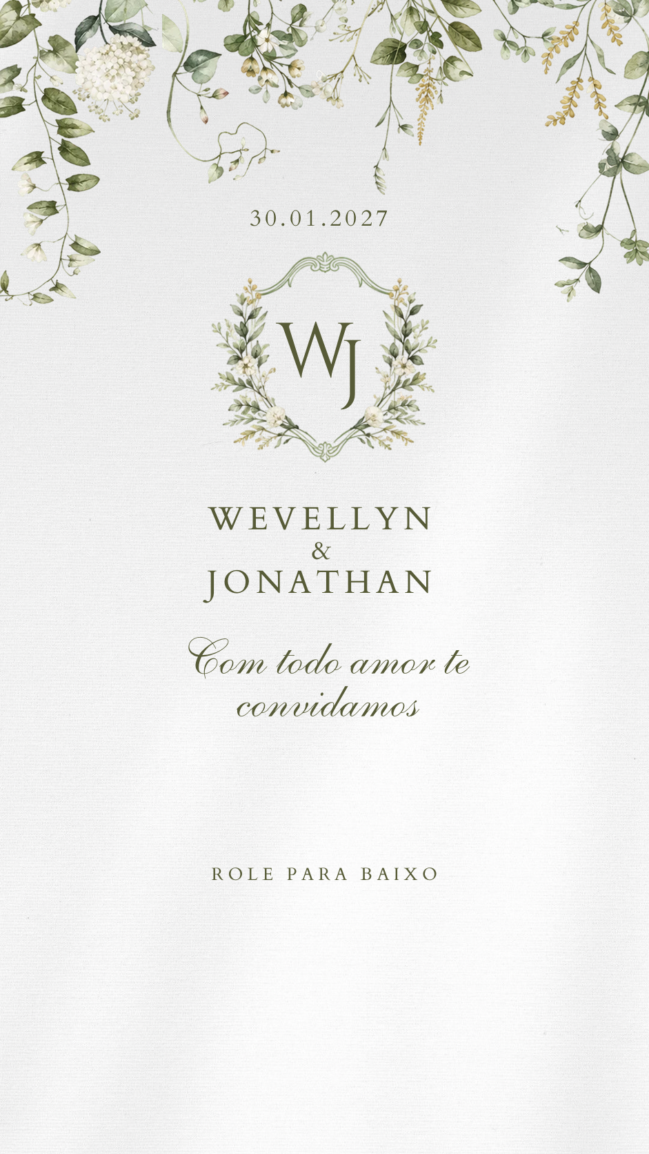Wevellyn e Jonathan — 06.02.2027